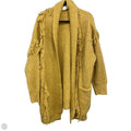 Cardigan By Anthropologie In Gold, Size: L