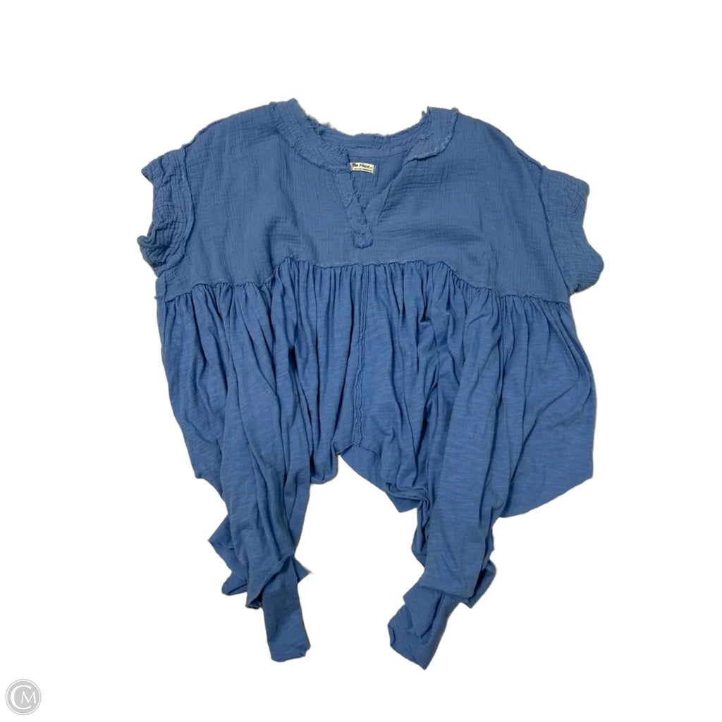 Top Short Sleeve By We The Free In Blue, Size: S