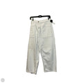 Jeans Wide Leg By Lucky Brand In White Denim, Size: 14