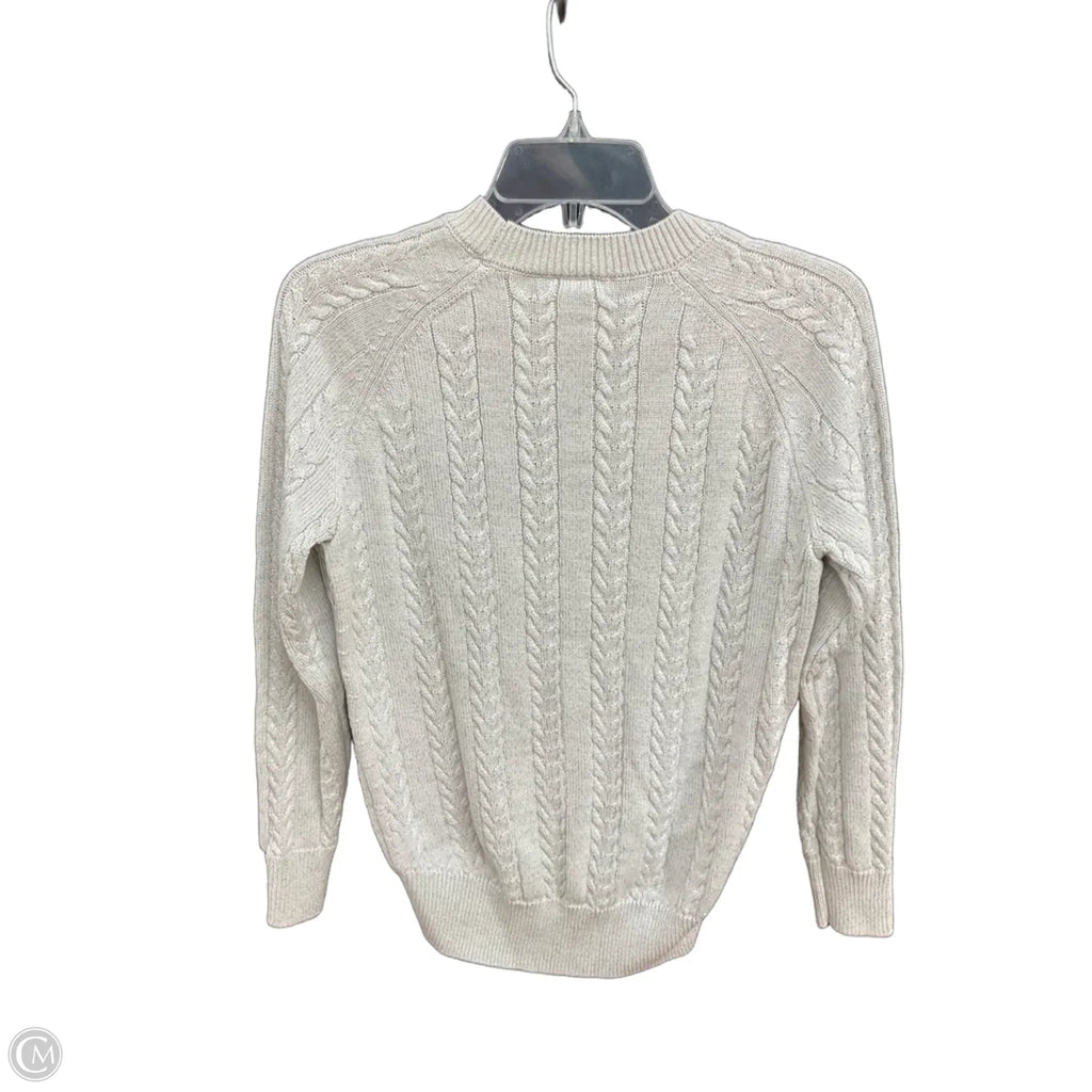 Sweater By Athleta In Silver, Size: Xxs