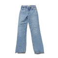 Jeans Straight By Abercrombie And Fitch In Blue Denim, Size:4