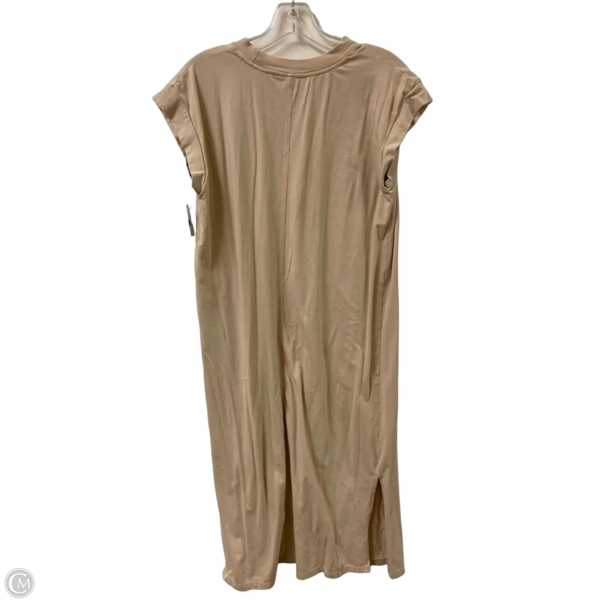 Dress Casual Midi By A New Day In Tan, Size: S