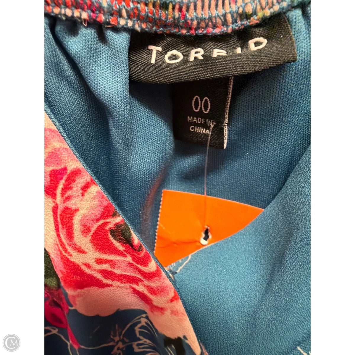 Top Sleeveless By Torrid In Blue, Size: M