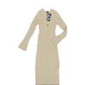 Dress Party Midi By Future Collective In Tan, Size:Xxl