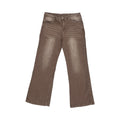 Jeans Straight By Clothes Mentor In Brown Denim, Size:16