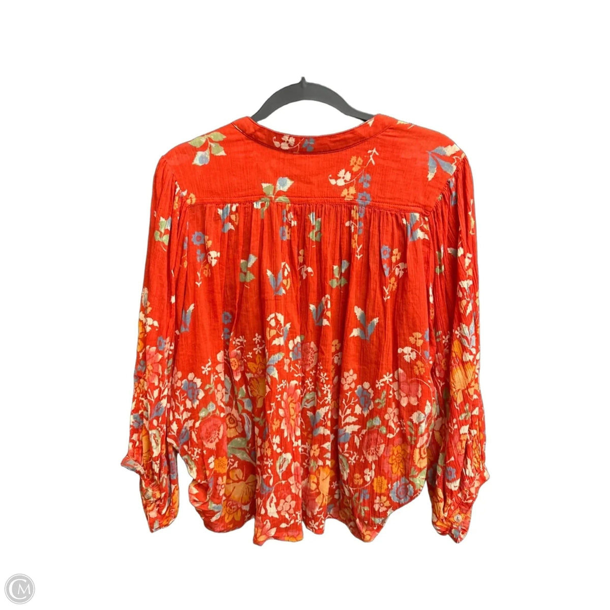 Top 3/4 Sleeve By Pilcro In Floral Print, Size: S