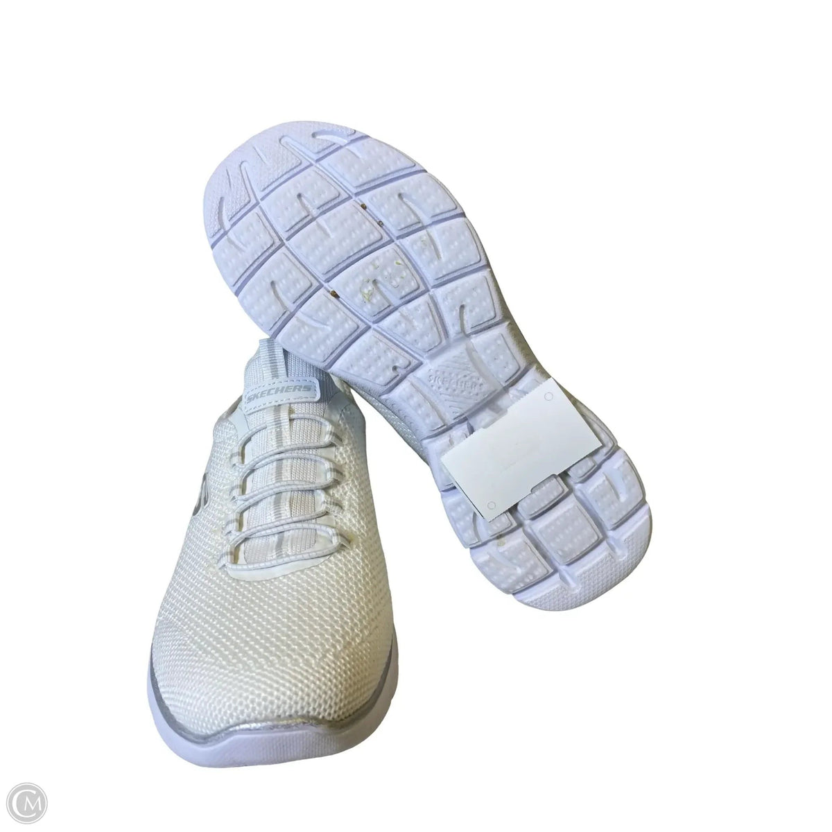 Shoes Sneakers By Skechers In White, Size: 6.5