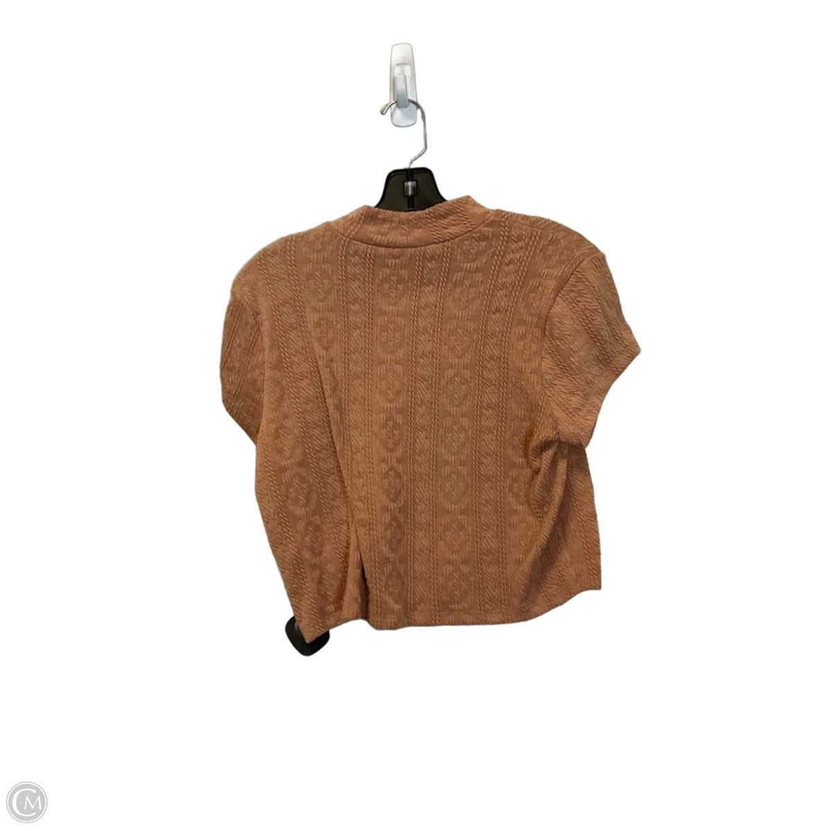 Top Short Sleeve By Freshman In Orange, Size: Xl