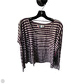 Top Long Sleeve By Free People In Purple & Tan, Size: Osfm