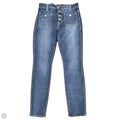 Jeans Skinny By 7 For All Mankind In Blue Denim, Size: 8