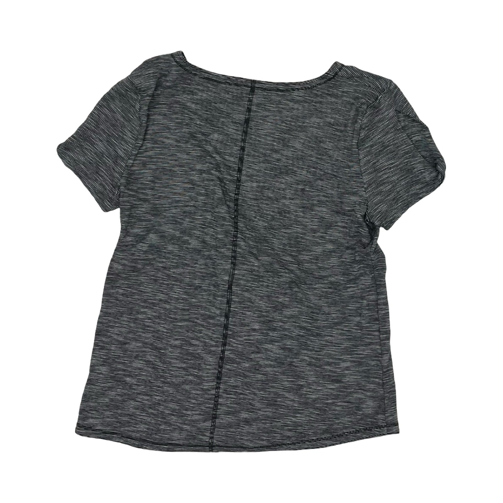 Athletic Top Ss By Talbots In Grey, Size:M