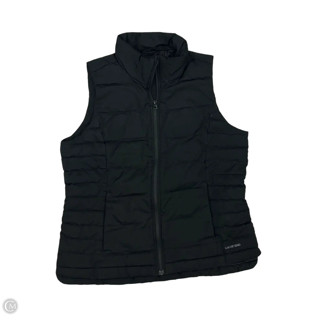 Vest Puffer & Quilted By Lands End In Beige, Size: M