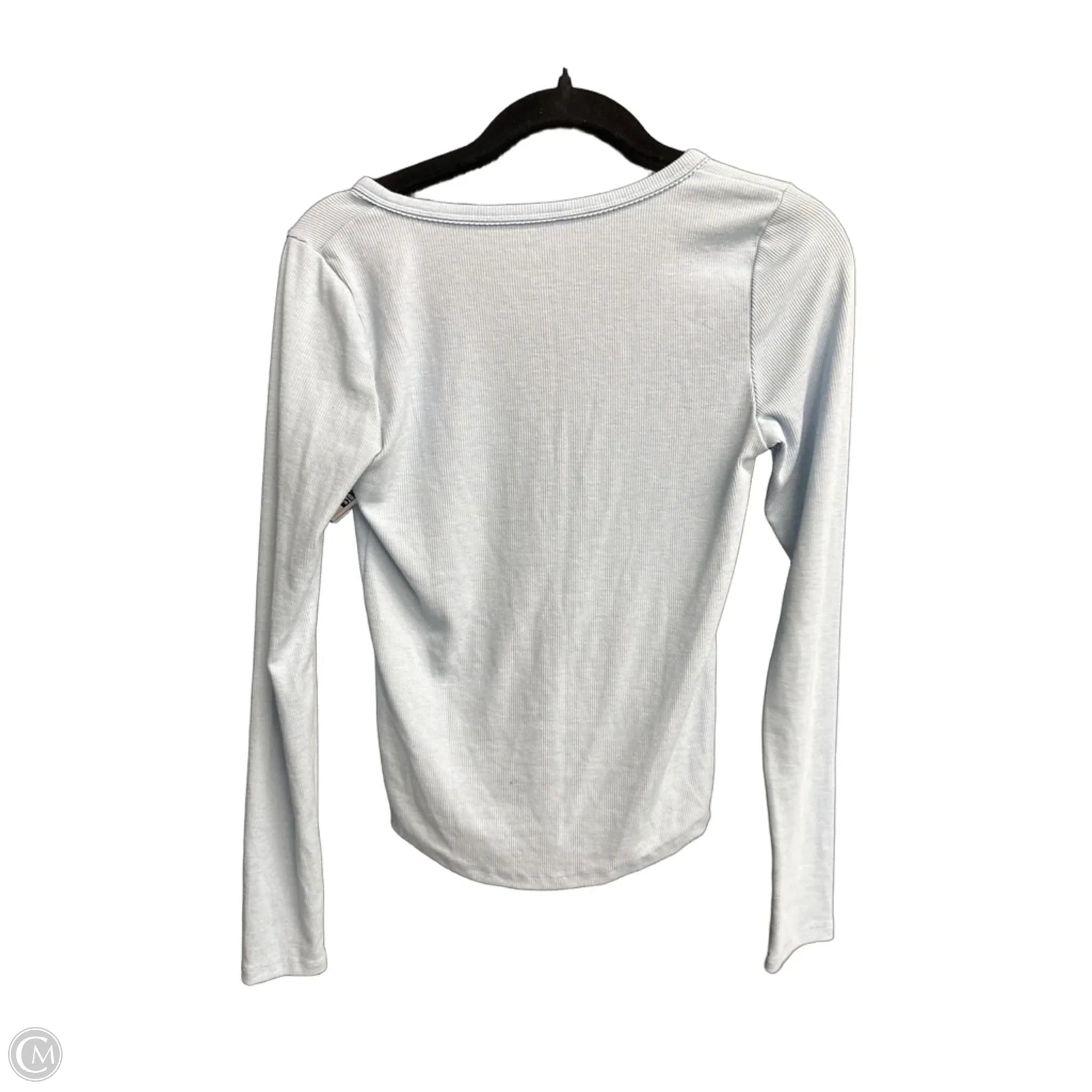 Top Long Sleeve By American Eagle In Blue, Size: M