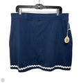 Skirt Mini & Short By Spartina In Navy, Size: Xl