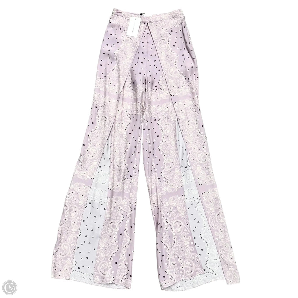 Pants Wide Leg By Lovers & Friends In Purple & White, Size: Xs