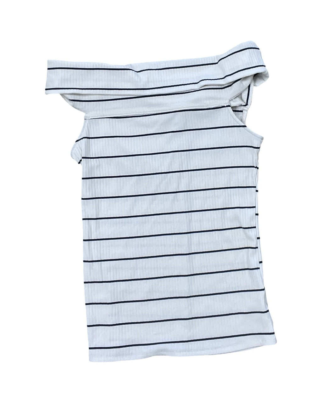 Top Sleeveless By A New Day In Blue & Cream, Size:S