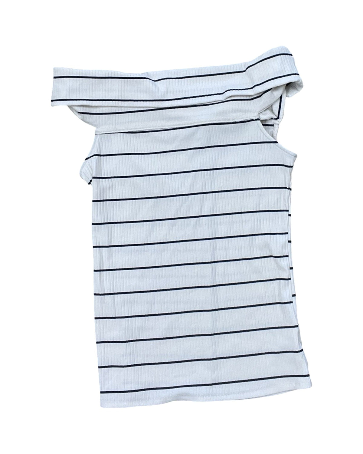 Top Sleeveless By A New Day In Blue & Cream, Size:S