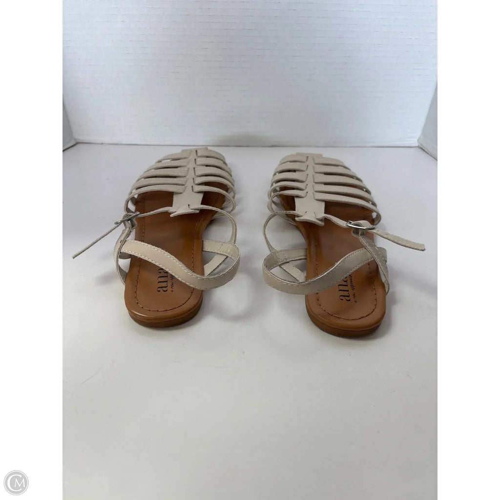 Sandals Flats By Ana In Tan, Size: 7.5