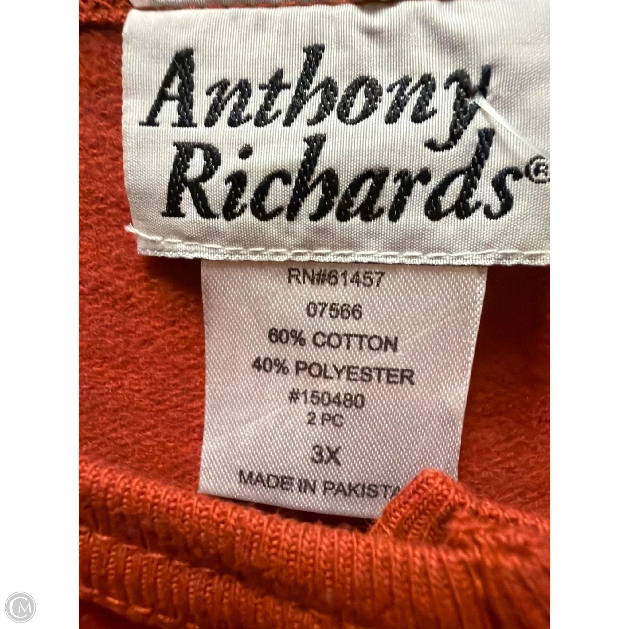 Athletic Pants 2pc By Clothes Mentor In Copper, Size: 3x
