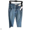 Jeans Straight By Abercrombie And Fitch In Blue Denim, Size: 2