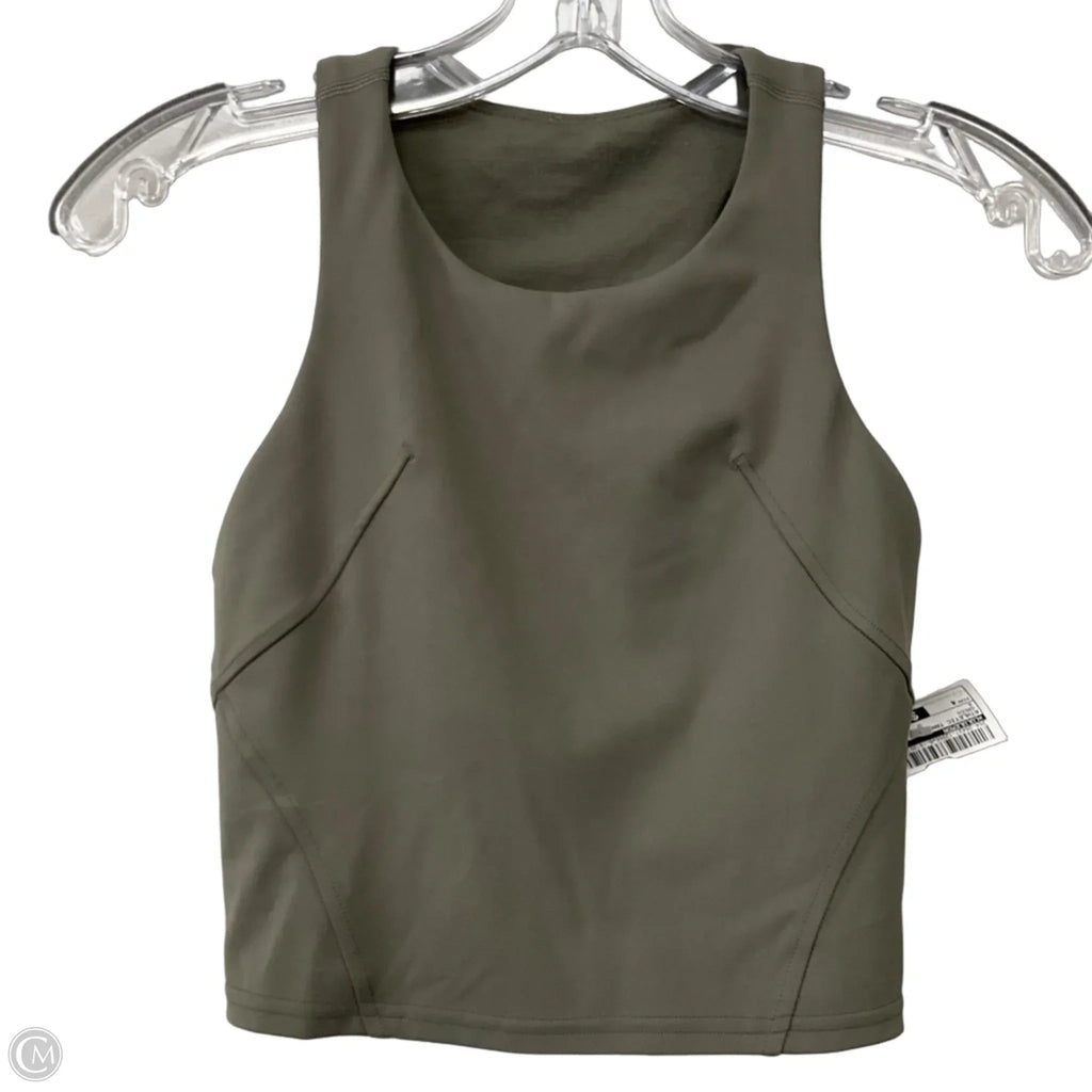 Athletic Tank Top By Lululemon In Green, Size: 4