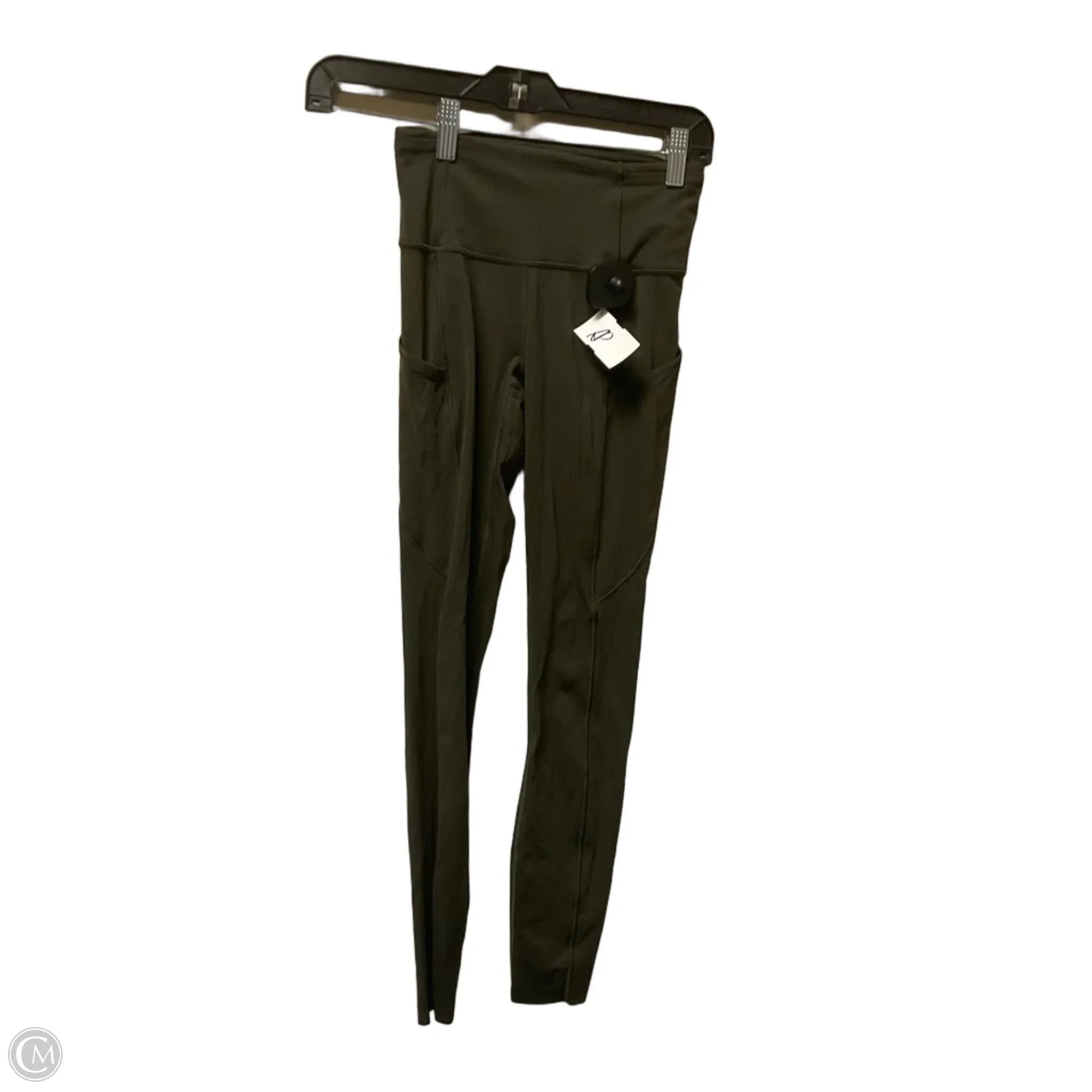Athletic Leggings By Lululemon In Green, Size: 2
