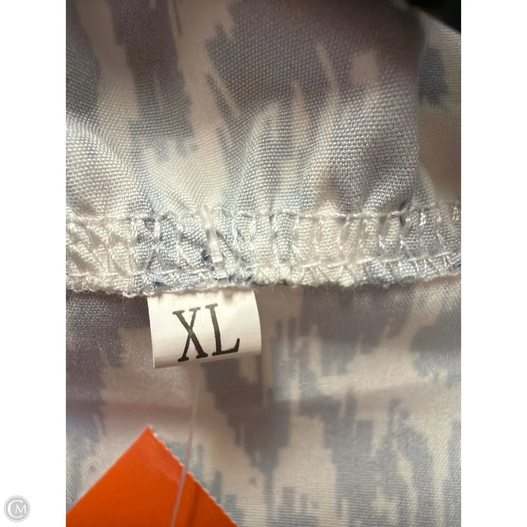 Dress Casual Maxi By Clothes Mentor In Blue, Size: Xl