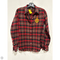Top Long Sleeve By Lauren By Ralph Lauren In Red, Size: S