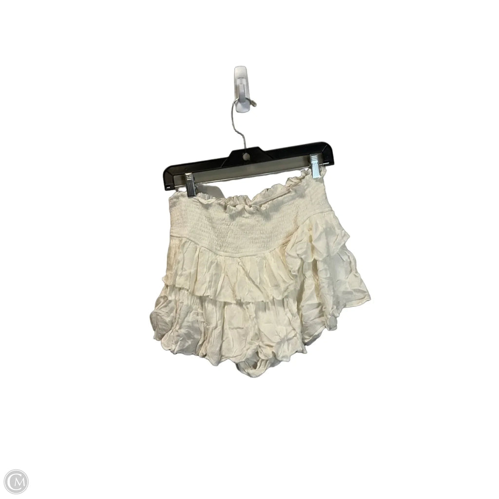 Skirt Mini & Short By Mustard Seed In White, Size: M