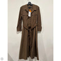 Dress Casual Maxi By Zara In Brown, Size: L