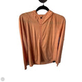 Athletic Top Long Sleeve Hoodie By Athleta In Orange, Size: M