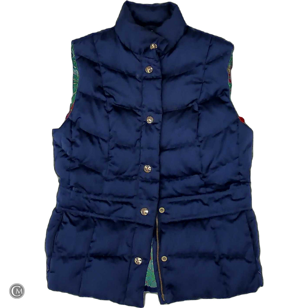 Vest Designer By Lilly Pulitzer In Navy, Size: Xs