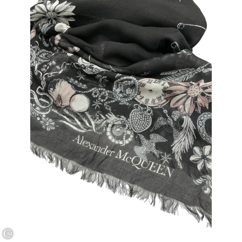 Scarf Luxury Designer By Alexander Mcqueen