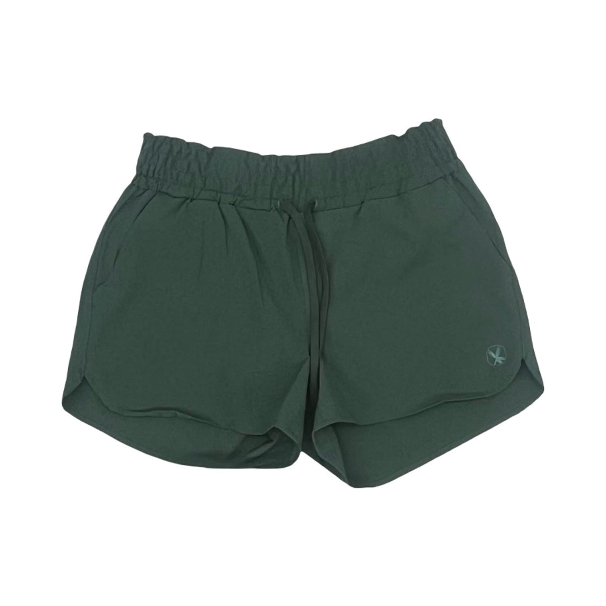 Athletic Shorts By Carve Designs In Green, Size:S