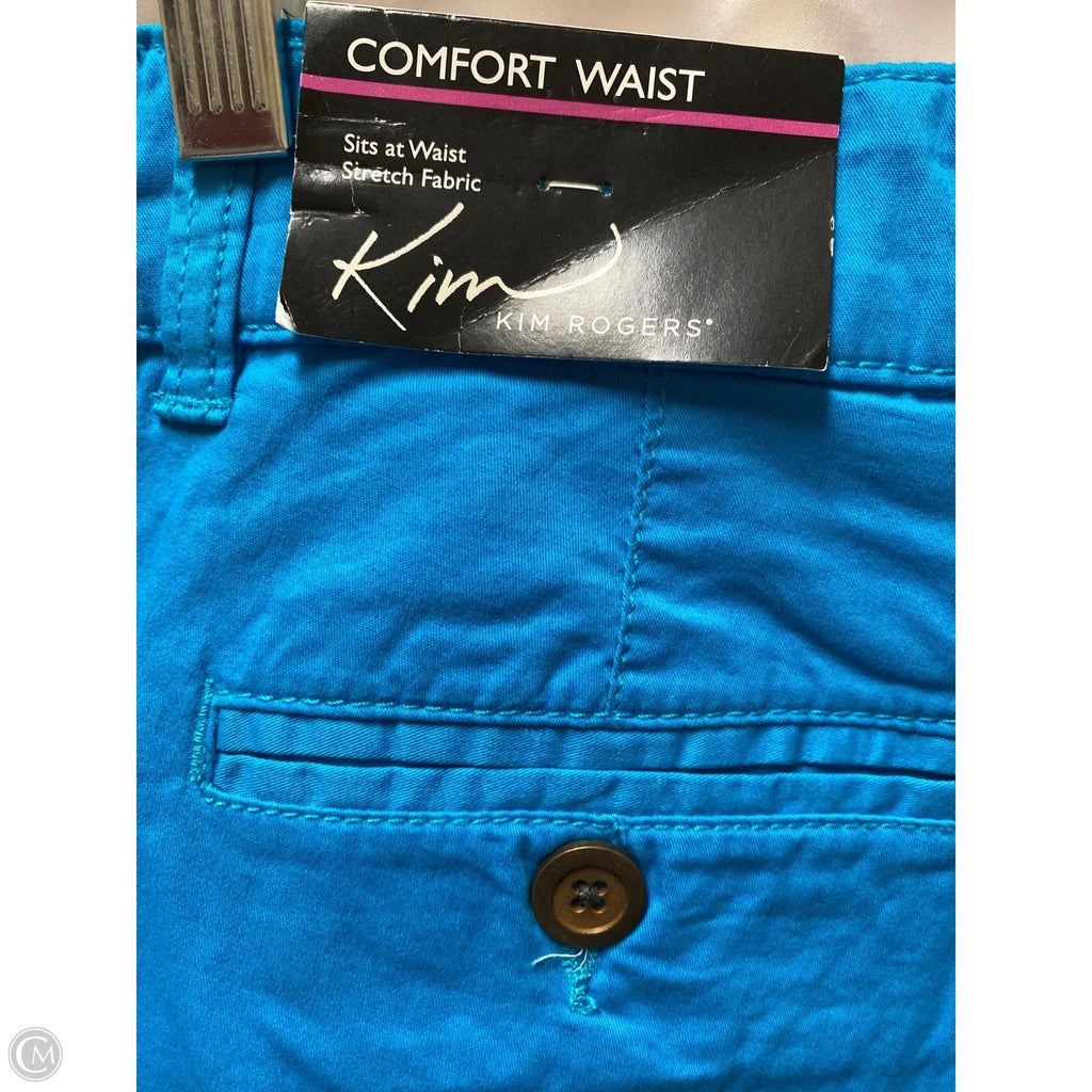 Shorts By Kim Rogers In Blue, Size: 8