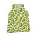 Dress Casual Short By Lands End In Green & Yellow, Size:3X