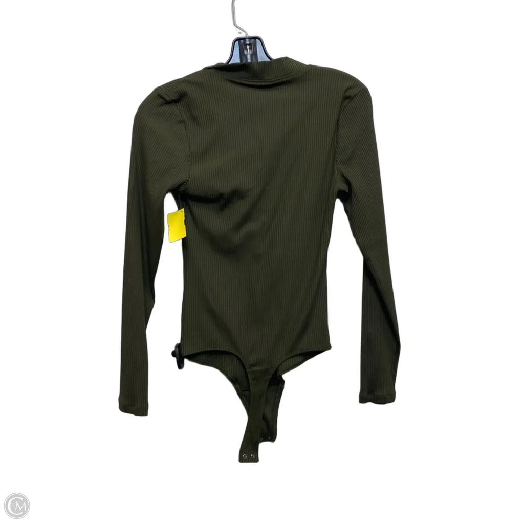 Bodysuit By Abercrombie And Fitch In Green, Size: M