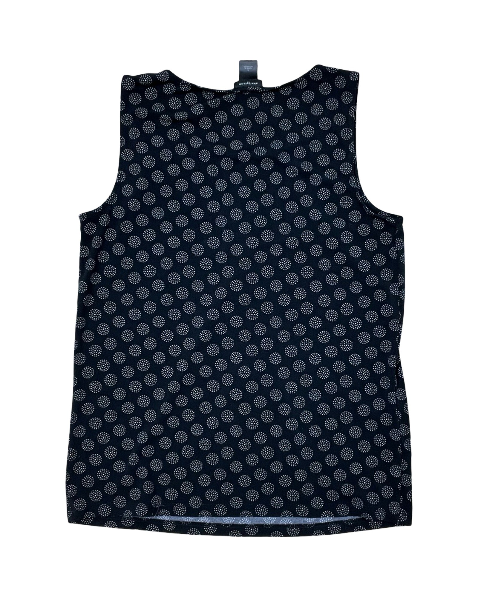 Top Sleeveless By Ann Taylor In Black, Size:S