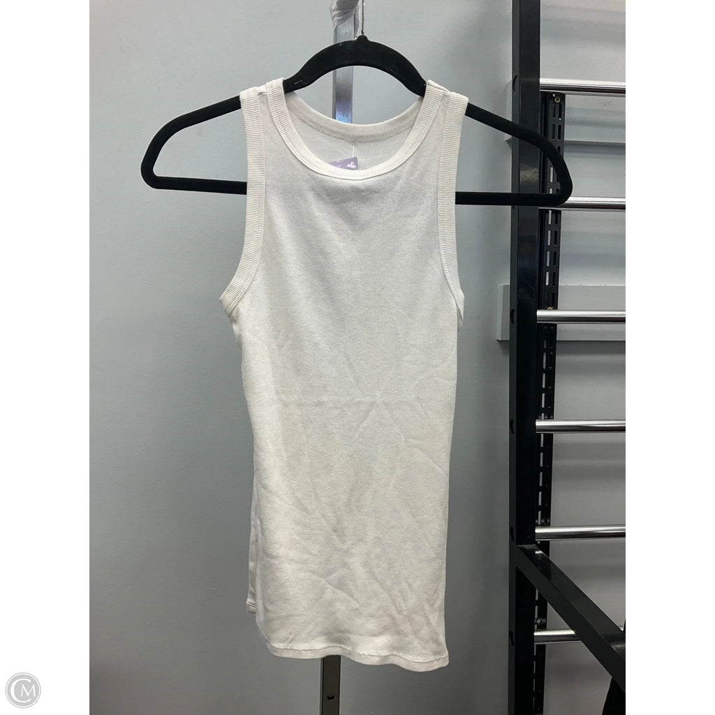 Top Sleeveless Basic By A New Day In White, Size: S