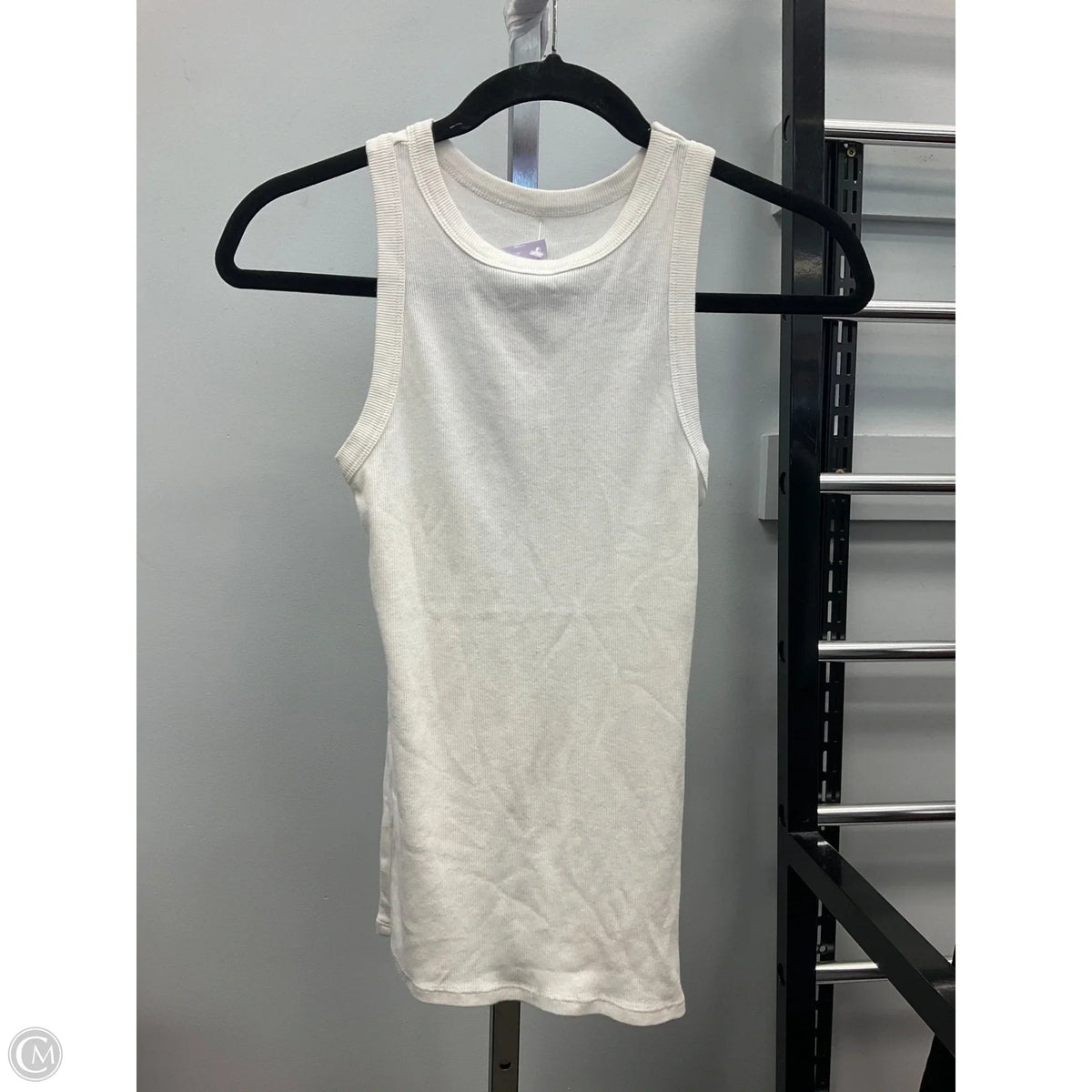 Top Sleeveless Basic By A New Day In White, Size: S
