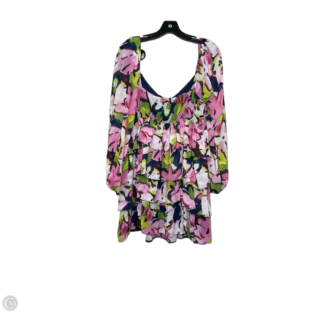 Dress Casual Short By Abercrombie And Fitch In Floral Print, Size: Lp