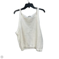 Top Sleeveless By Banana Republic In Cream, Size: Xl