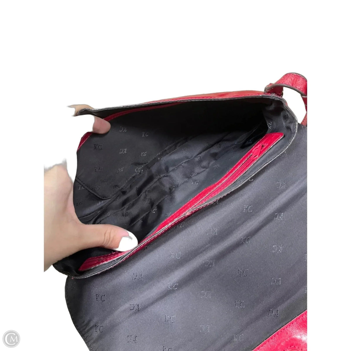 Handbag Leather By Kenneth Cole, Size: Small