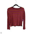 Top Long Sleeve By A New Day In Striped Pattern, Size: S