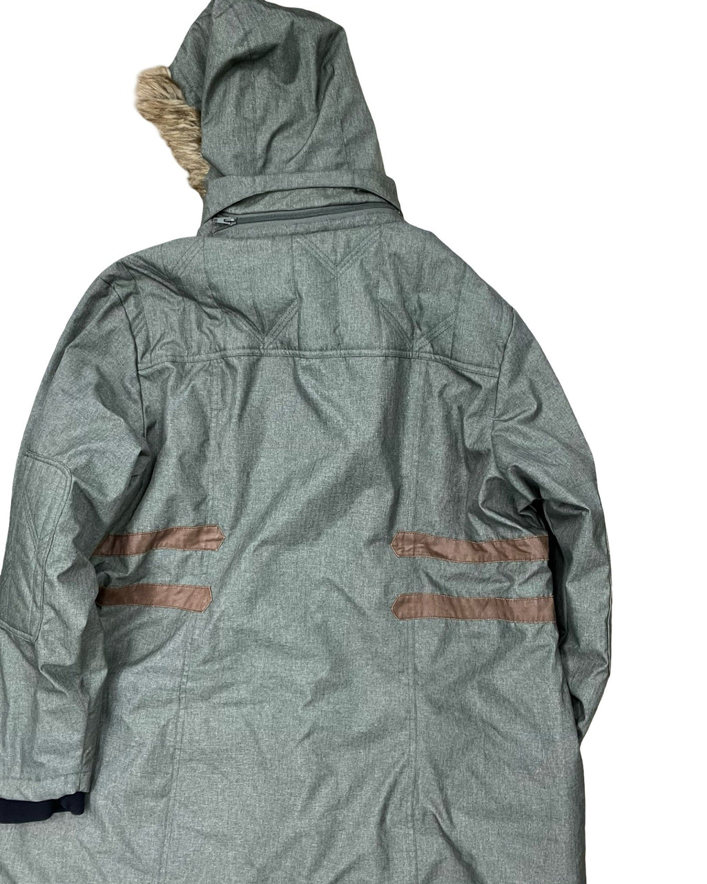 Coat Parka By Clothes Mentor In Green, Size:2X