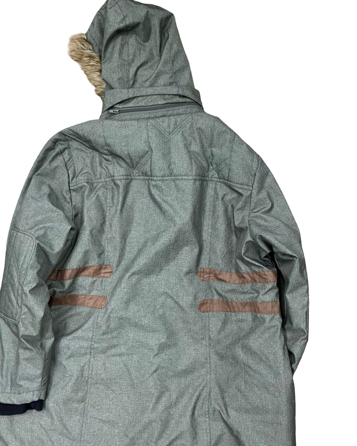 Coat Parka By Clothes Mentor In Green, Size:2X
