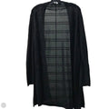 Sweater Cardigan By Eileen Fisher In Black, Size: L