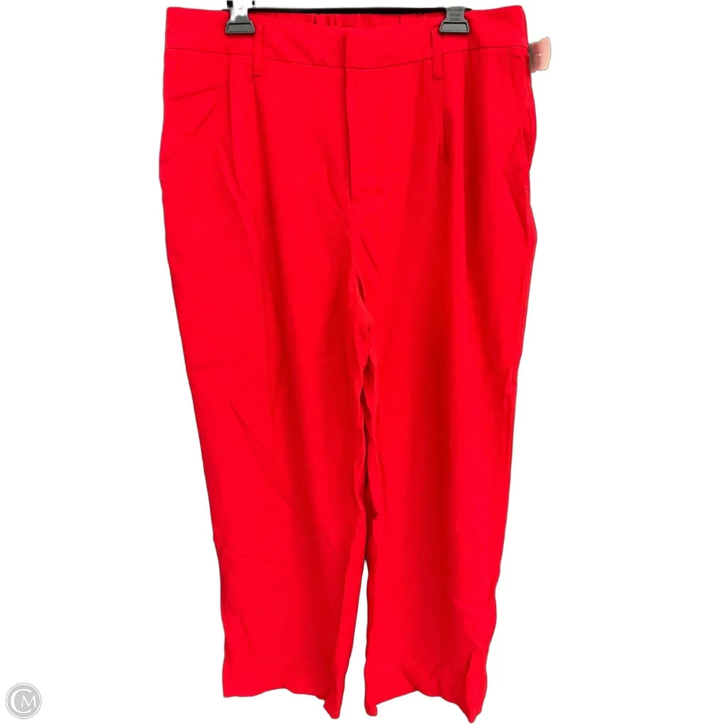 Pants Dress By A New Day In Red, Size: 14
