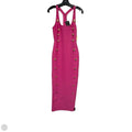 Dress Casual Maxi By Clothes Mentor In Gold & Pink, Size: M