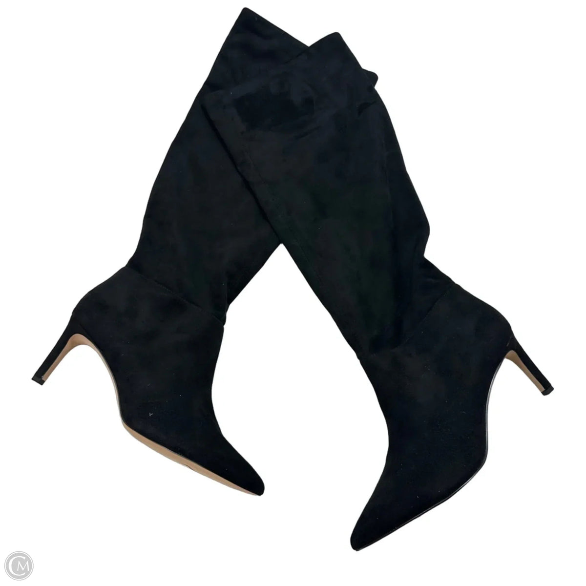 Boots Knee Heels By Bcbgeneration In Black, Size: 9.5